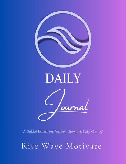 Rise Wave Daily Journal — 3 - Edition Digital Bundle (PDFs) - Rise Wave Motivate