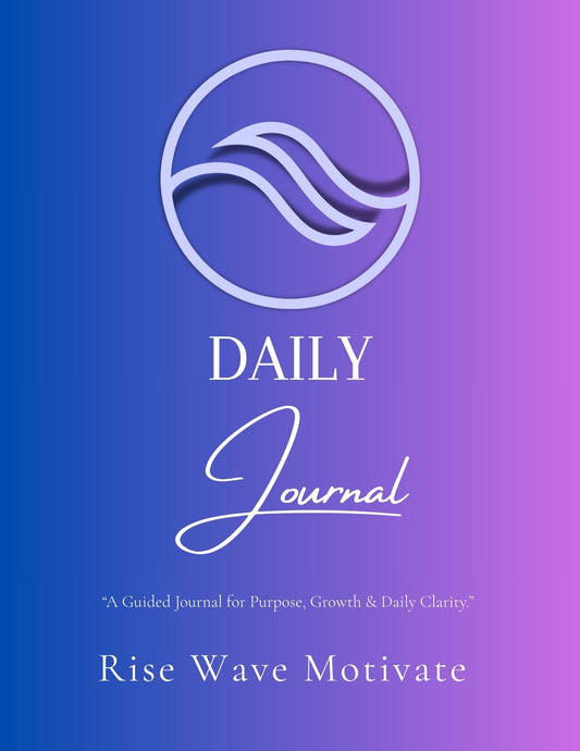 Rise Wave Daily Journal — 3 - Edition Digital Bundle (PDFs) - Rise Wave Motivate