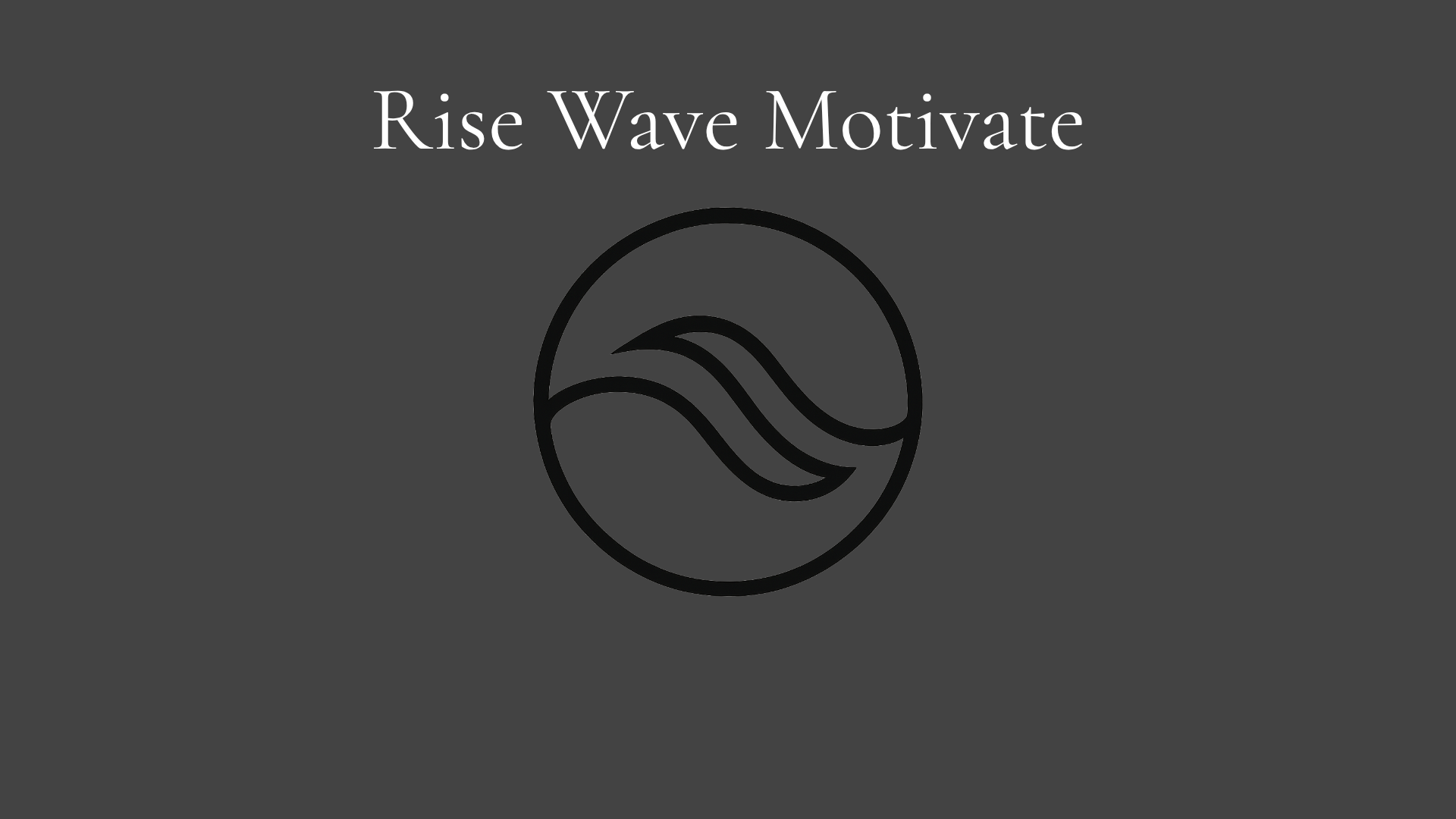 2026 Motivational Desktop Calendar — Rise Wave "Motivate" - Rise Wave Motivate