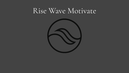 2026 Motivational Desktop Calendar — Rise Wave "Motivate" - Rise Wave Motivate