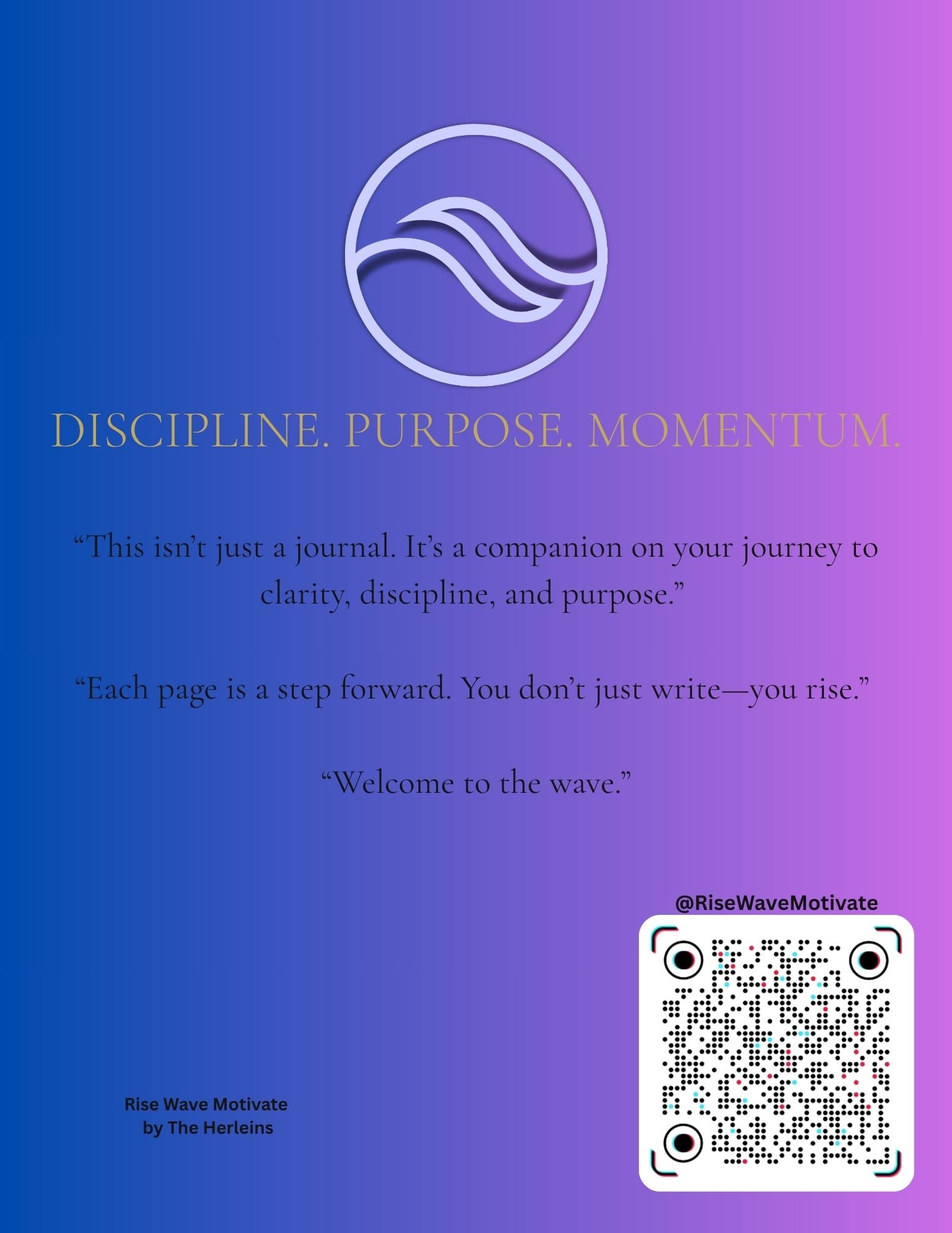 Daily Journal – Energy Edition - Rise Wave Motivate