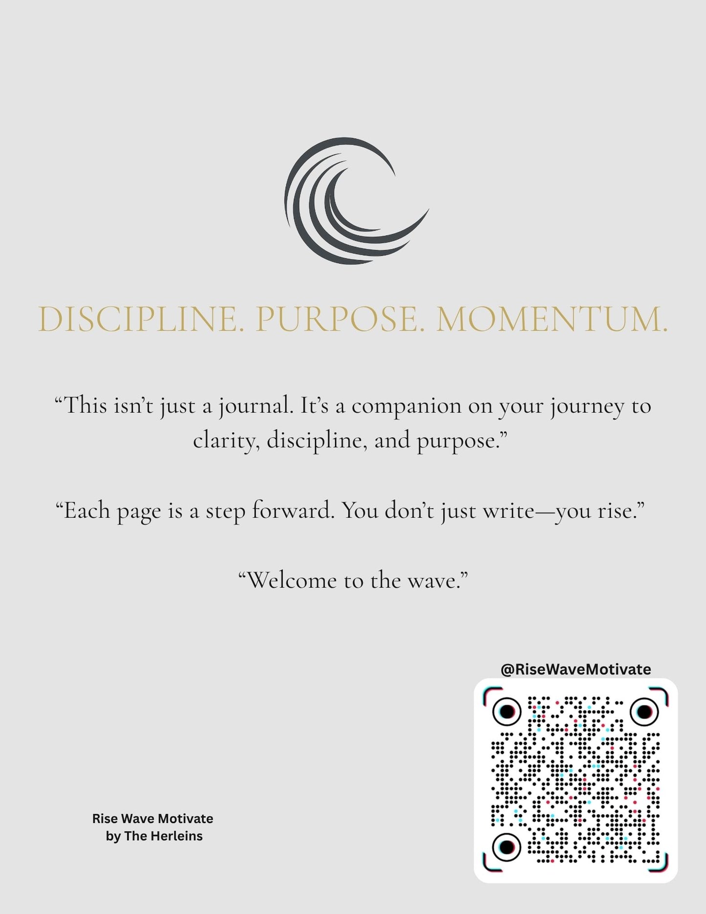 Daily Journal – Clarity Edition - Rise Wave Motivate