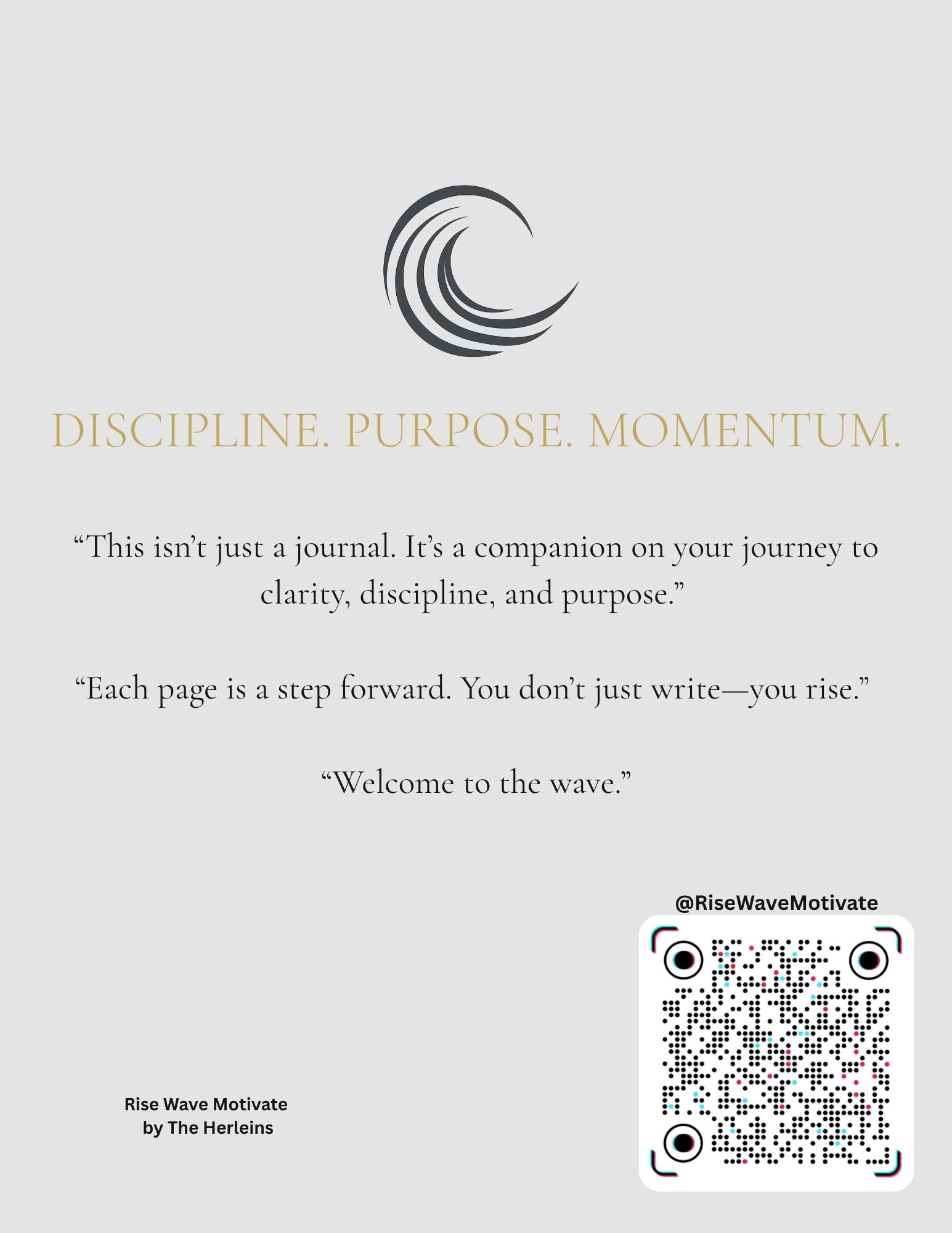 Daily Journal – Clarity Edition - Rise Wave Motivate