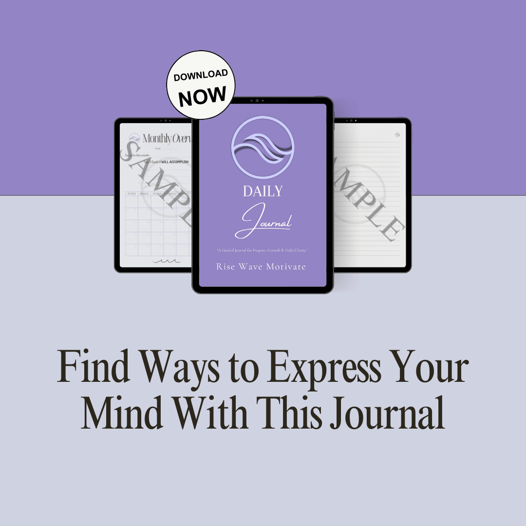 Rise Wave Daily Journal – Energy Edition (Digital PDF) - Rise Wave Motivate