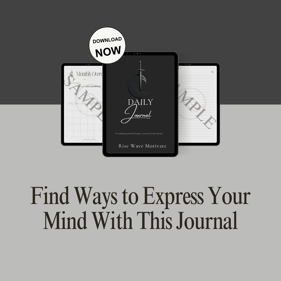 Rise Wave Daily Journal – Discipline Edition (Digital PDF) - Rise Wave Motivate