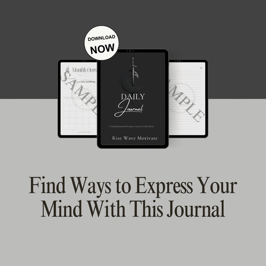 Rise Wave Daily Journal – Discipline Edition (Digital PDF) - Rise Wave Motivate